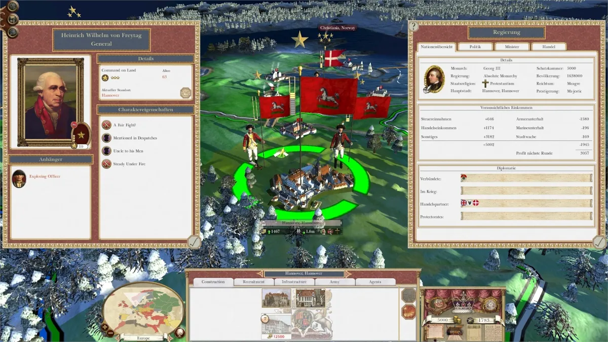 New Hanoverian UI